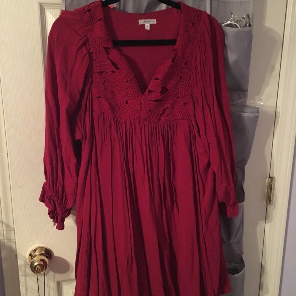 Women’s Medium Boutique Crimson Dress/Tunic